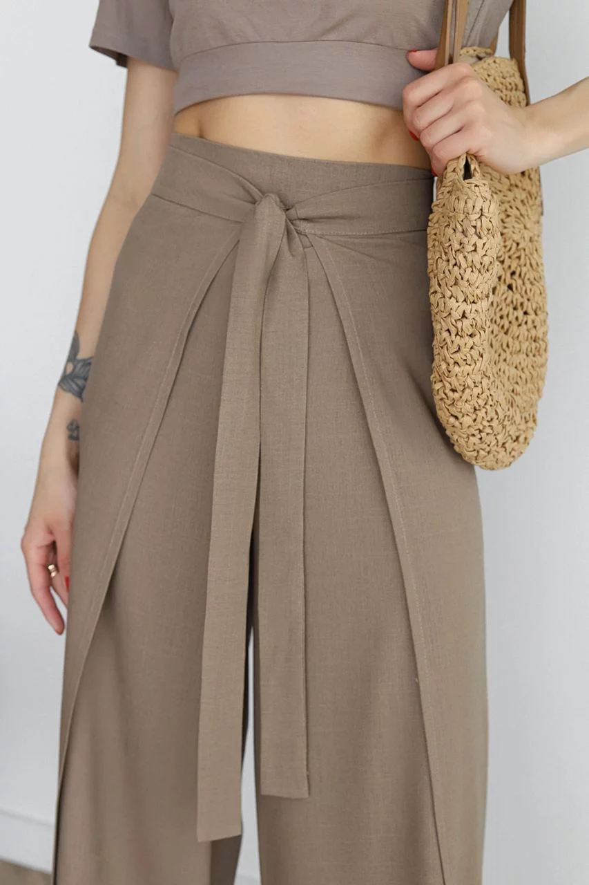 Liza | Wide-Leg Linen Pants