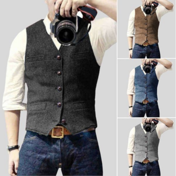 Lewis™ - Elegant Vest for Men