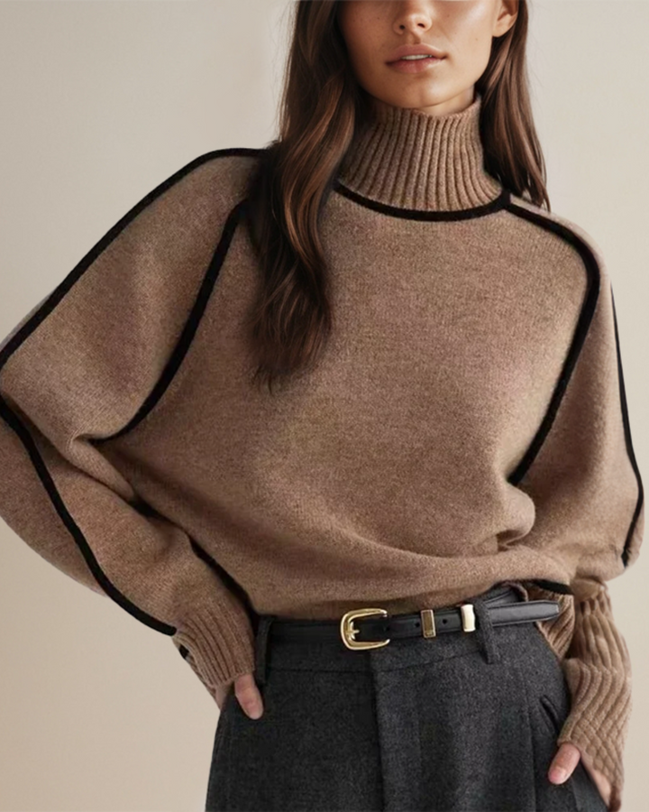 Claire™ - Elegant Turtleneck Sweater