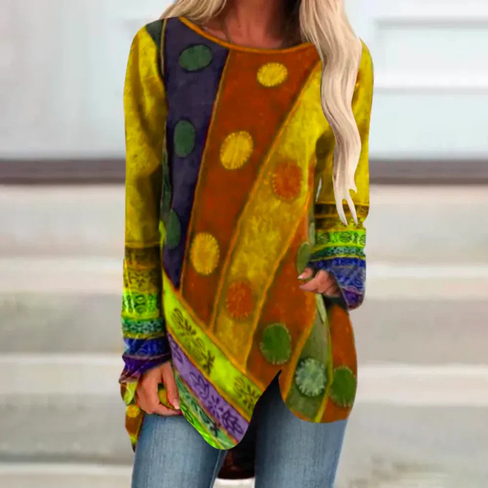 Trendy Loose Ethnic Blouse