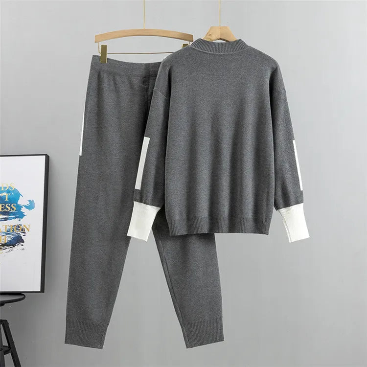 Daniela™ - Long-Sleeve Knitted Sweater Set