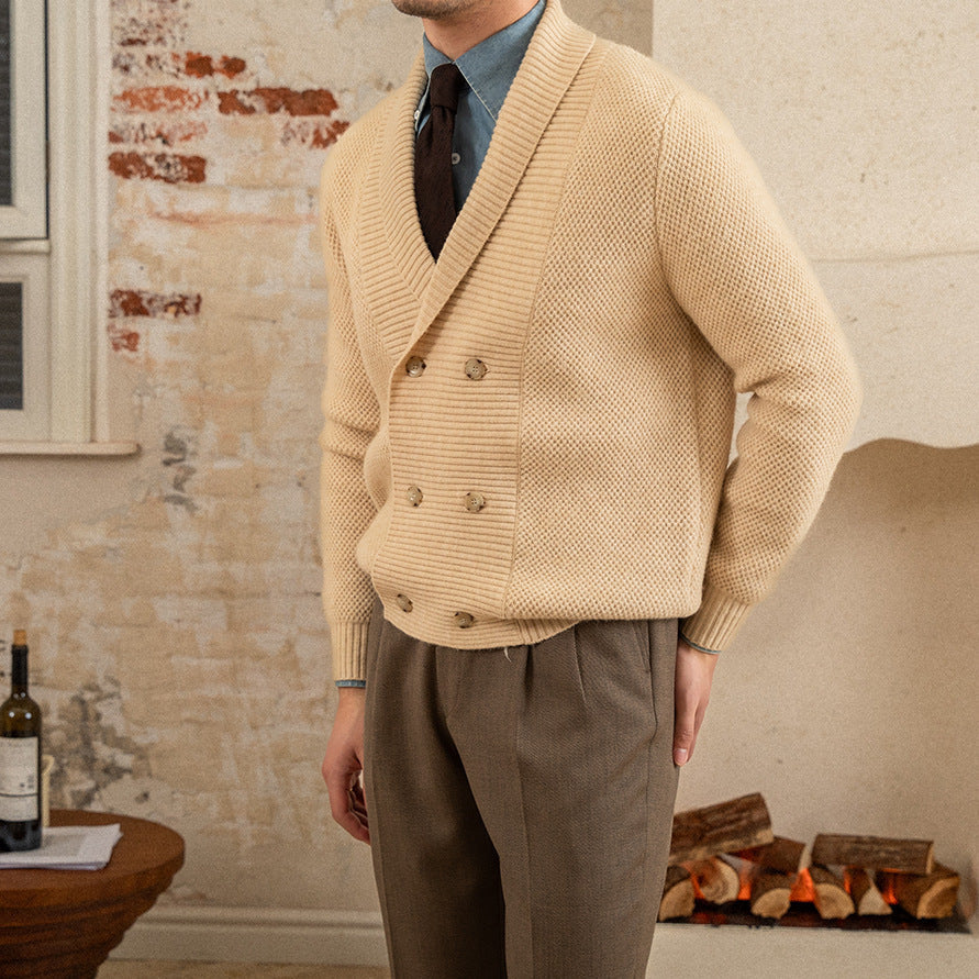 Victor™ - Classic Cardigan with Double Row