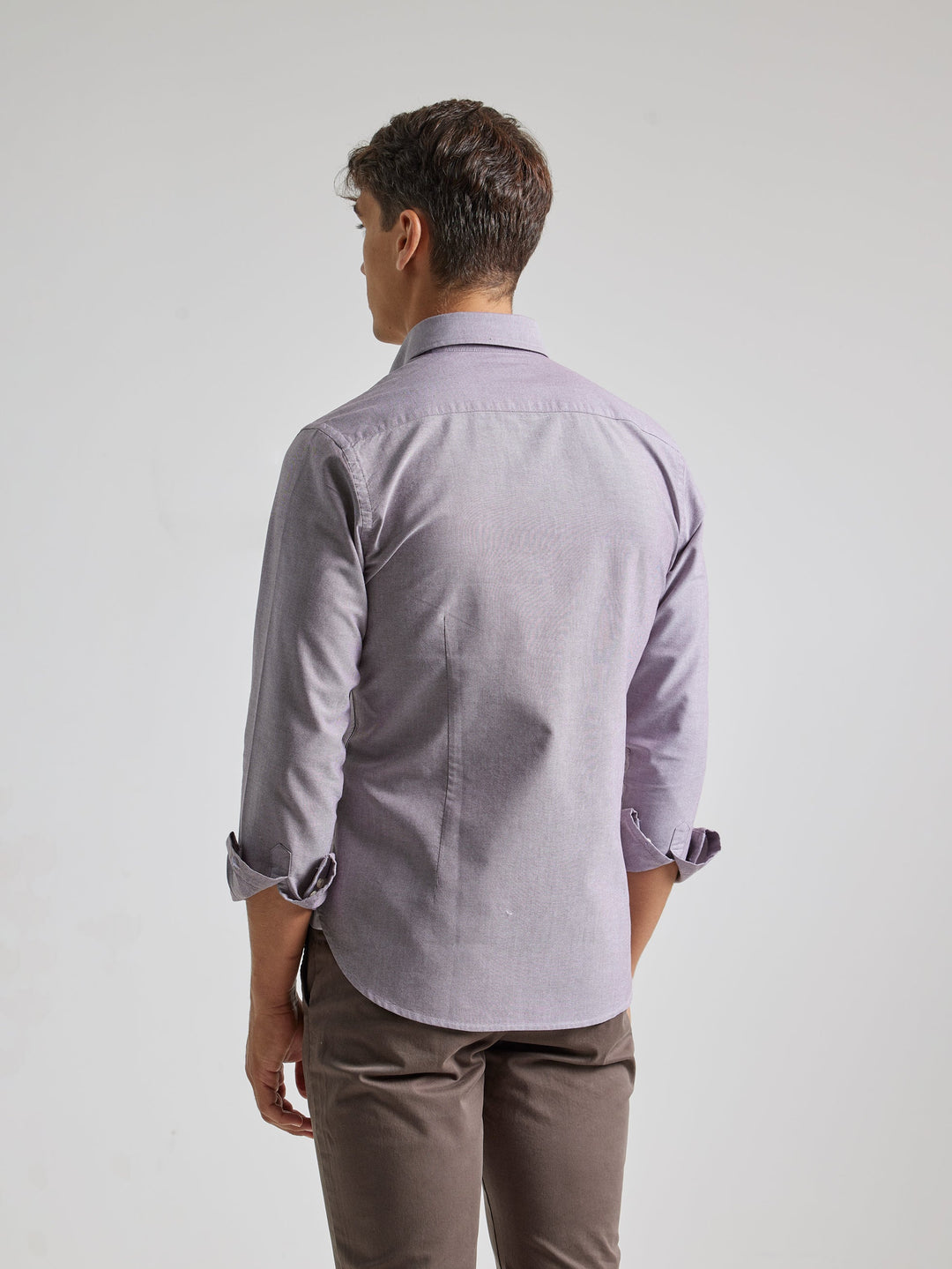 CASUAL OXFORD SHIRT CACAO