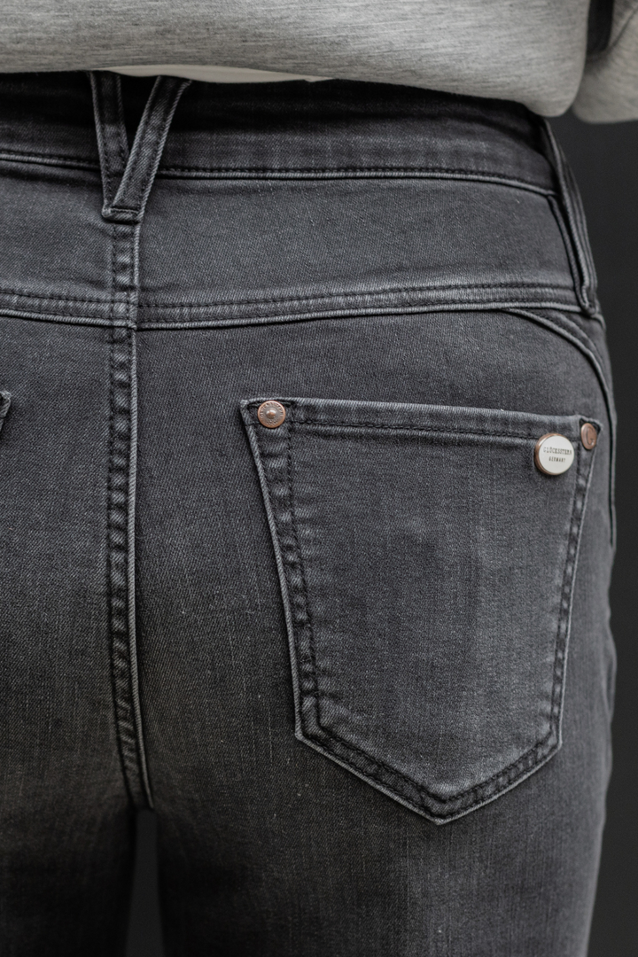 Jeans | Clara Bea FLARED - Chrome Gray