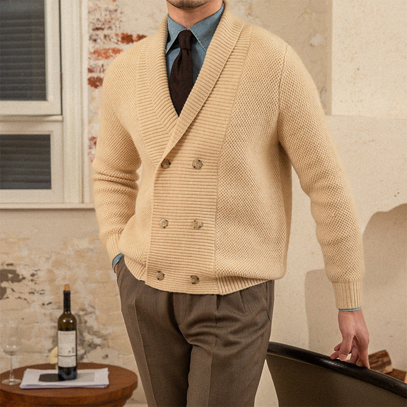 Victor™ - Classic Cardigan with Double Row