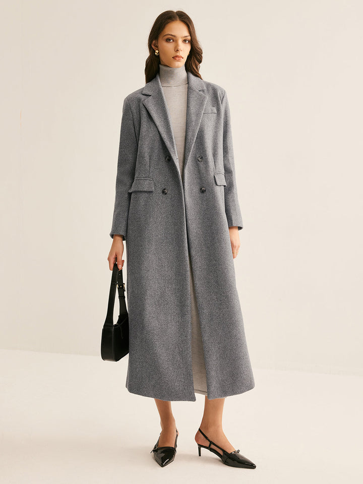 Lapel Long Coat