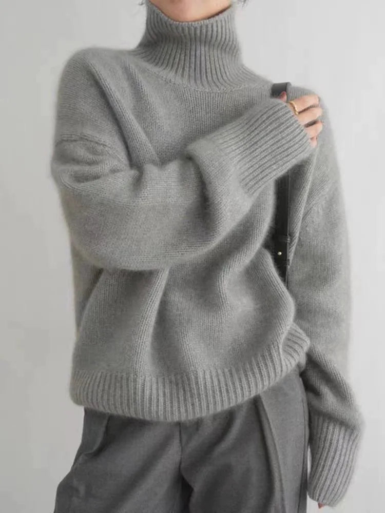 BETHANY | SOFT TURTLENECK SWEATER