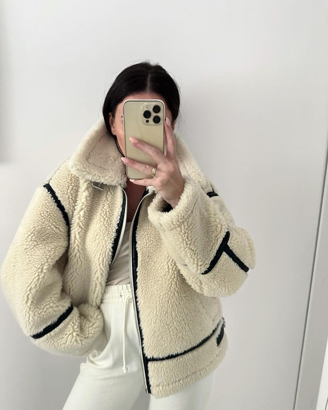 Aria | Trendy Teddy Coat