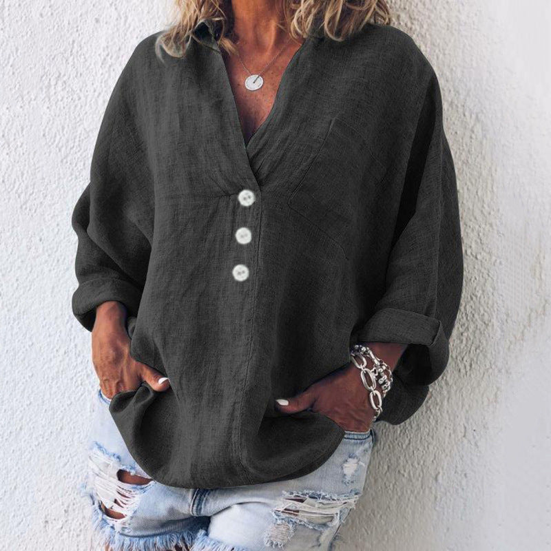 Maeve™ - Stylish Cotton-Linen Pullover