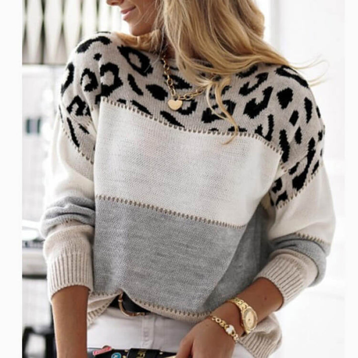 Alessandra™ | Comfortable Animal Print Sweater