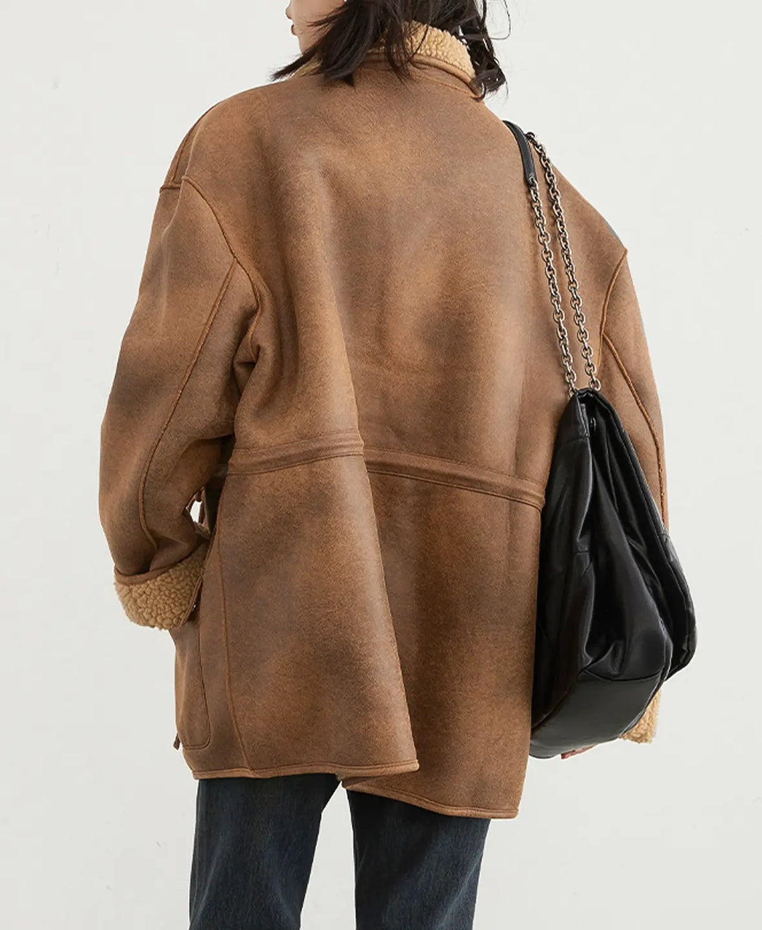 Reversible Shearling Parka