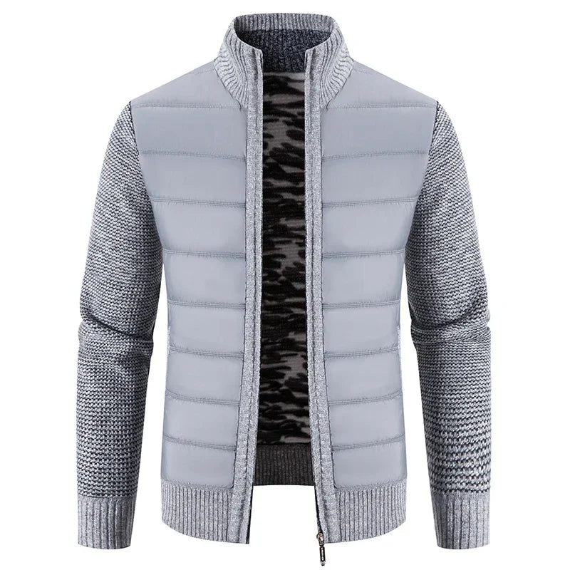 Hybrid Knit Puffer Jacket