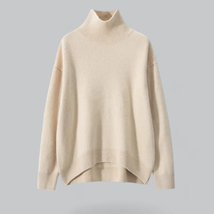 Velissio | Women's Classy Cashmere Sweater Turtle Neck Pullover