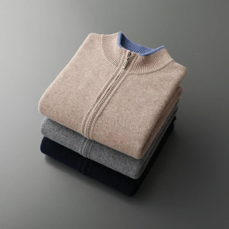 Riku | Cashmere Zip Jacket