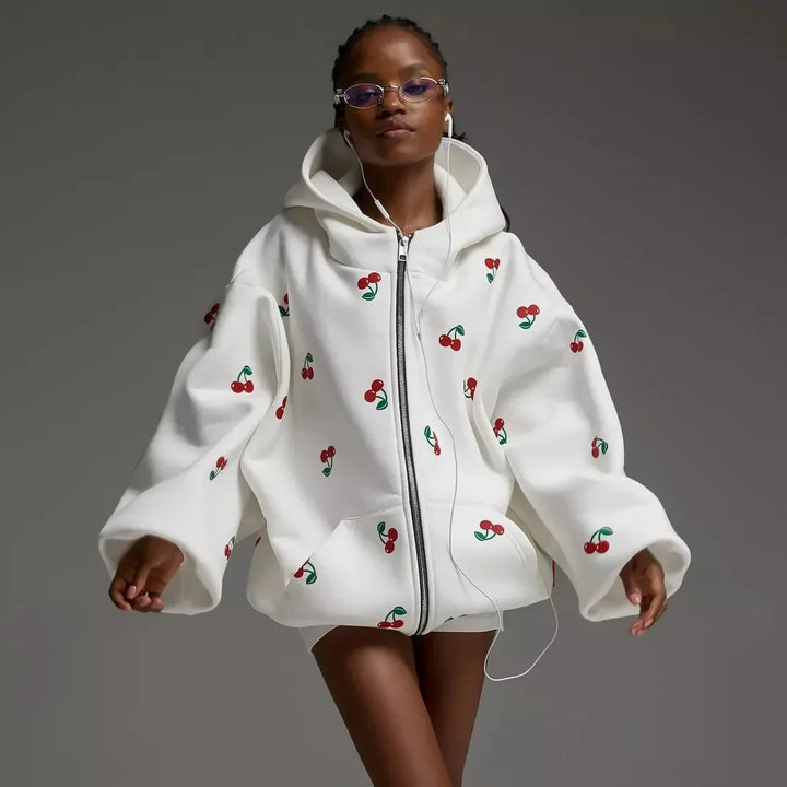 Cherrymila™ | White Cherry Jacket