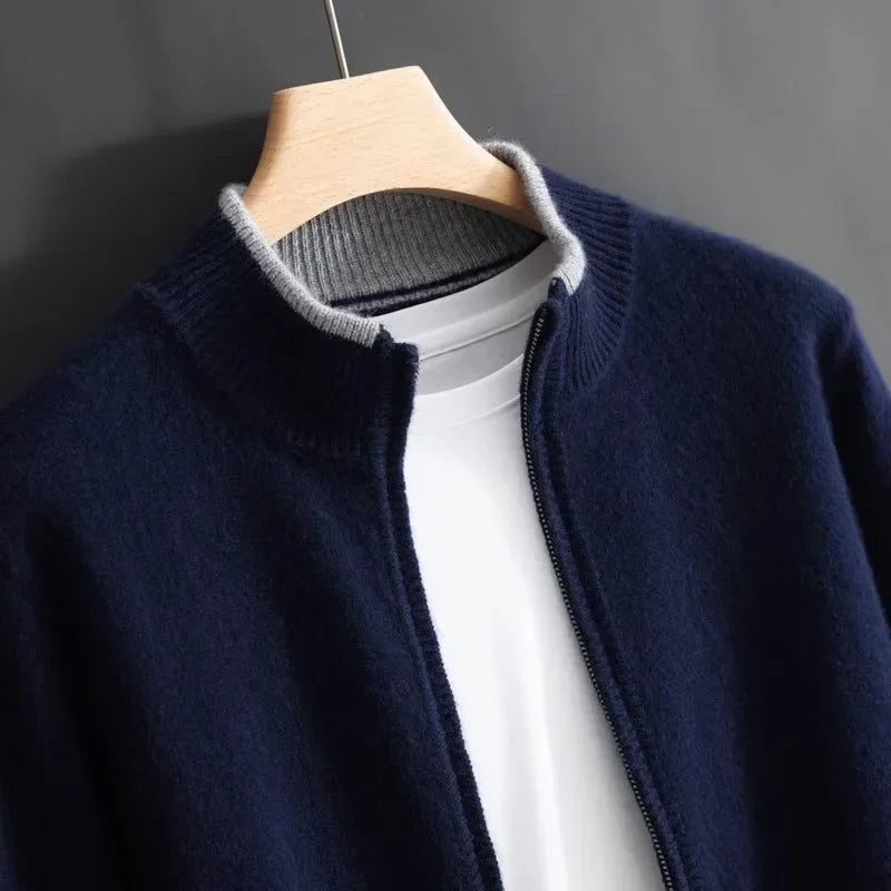 Riku | Cashmere Zip Jacket