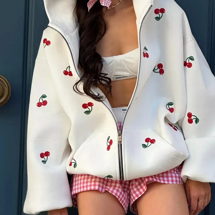 Cherrymila™ | White Cherry Jacket