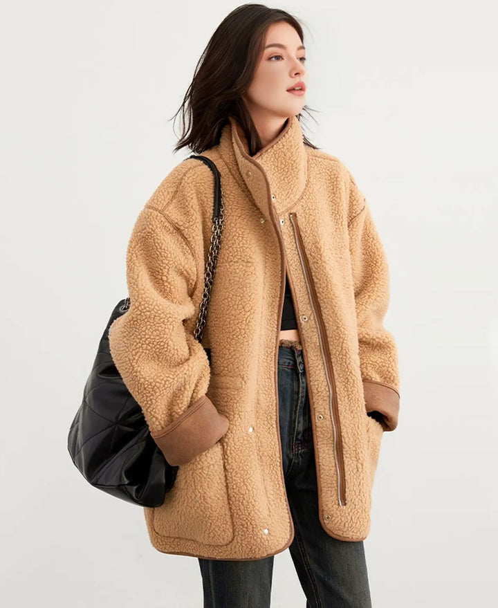 Reversible Shearling Parka