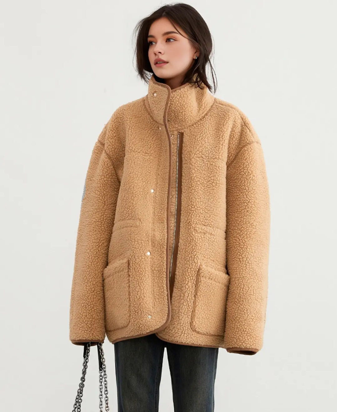 Reversible Shearling Parka