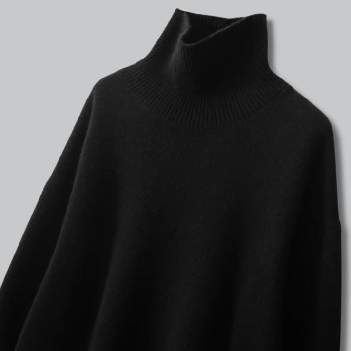 Velissio | Women's Classy Cashmere Sweater Turtle Neck Pullover