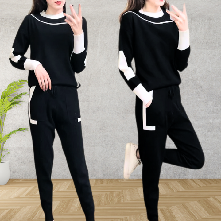 Daniela™ - Long-Sleeve Knitted Sweater Set