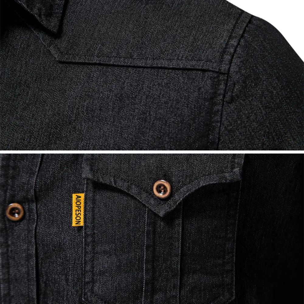 Xander | AdaptiveFit Cotton Denim Shirt: Tailored for Men