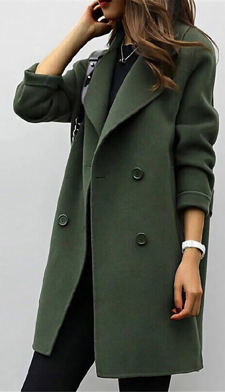 Alyssa | Long Trench Coat