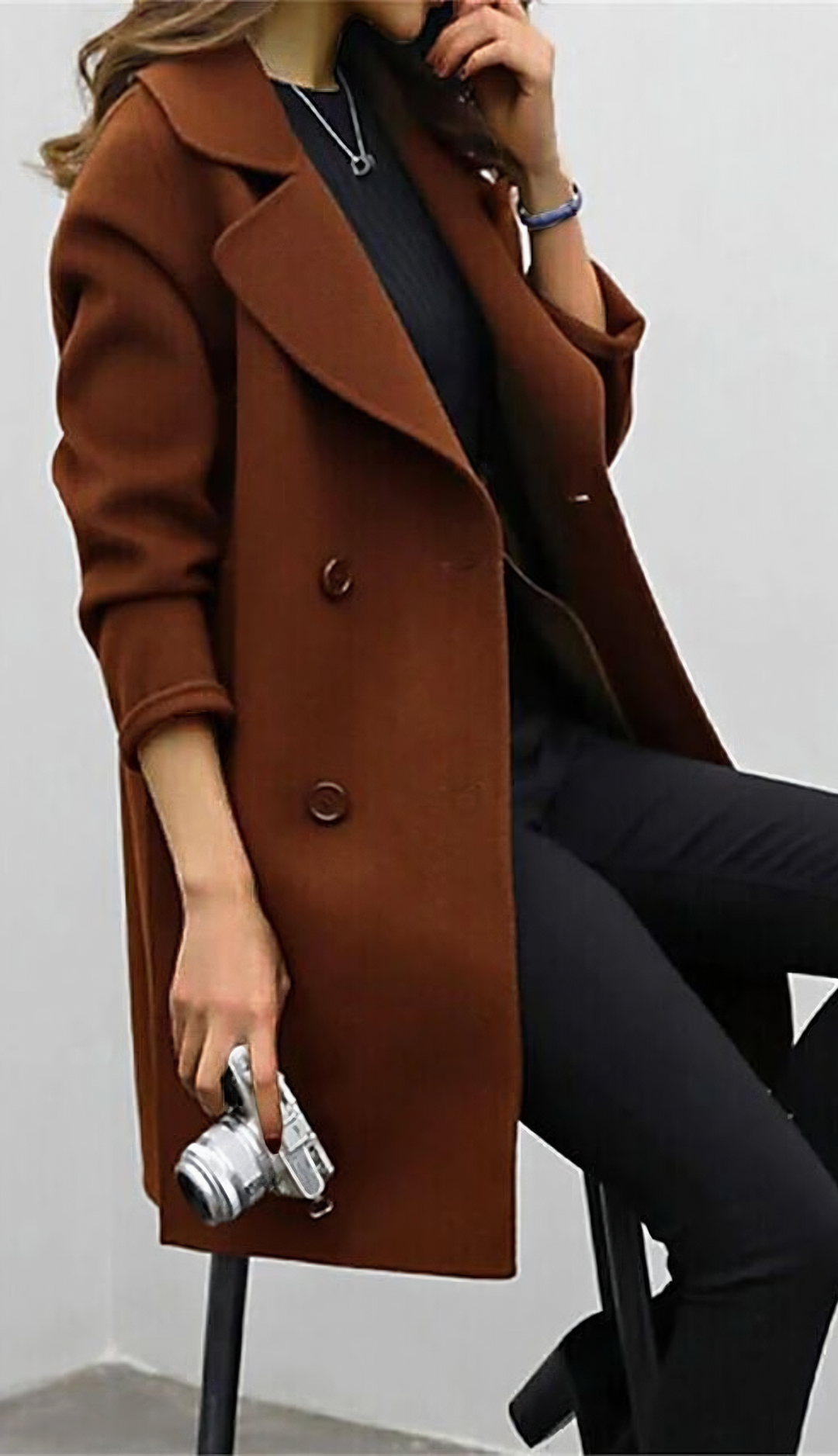 Alyssa | Long Trench Coat