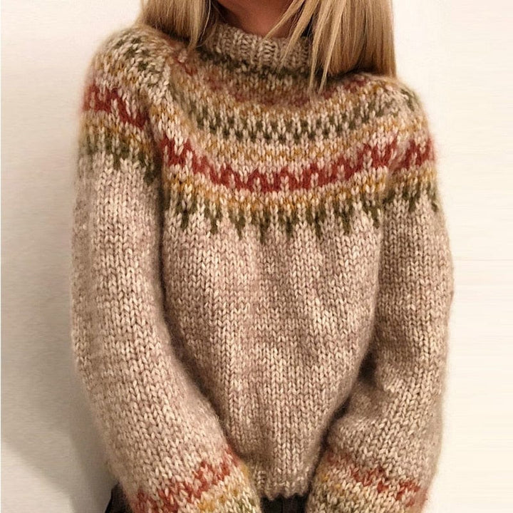 Helena - Soft Fair Isle Knit Sweater