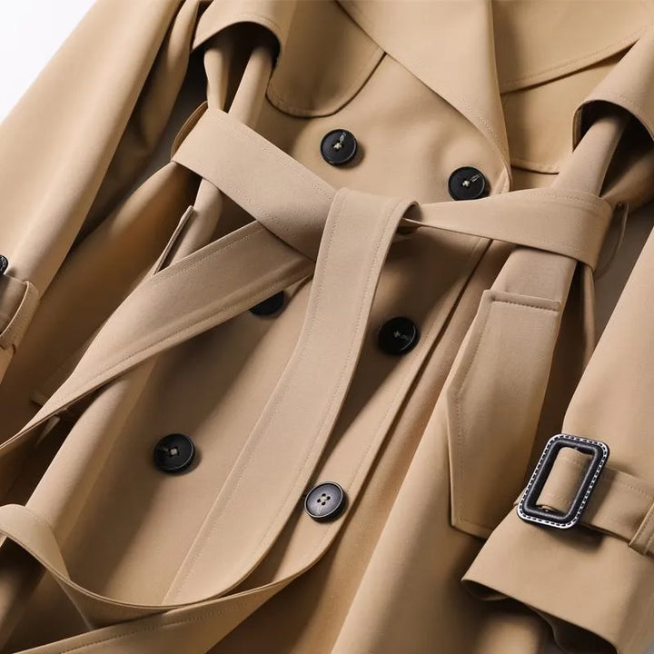 Fayra | Elegant Waterproof Trench Coat