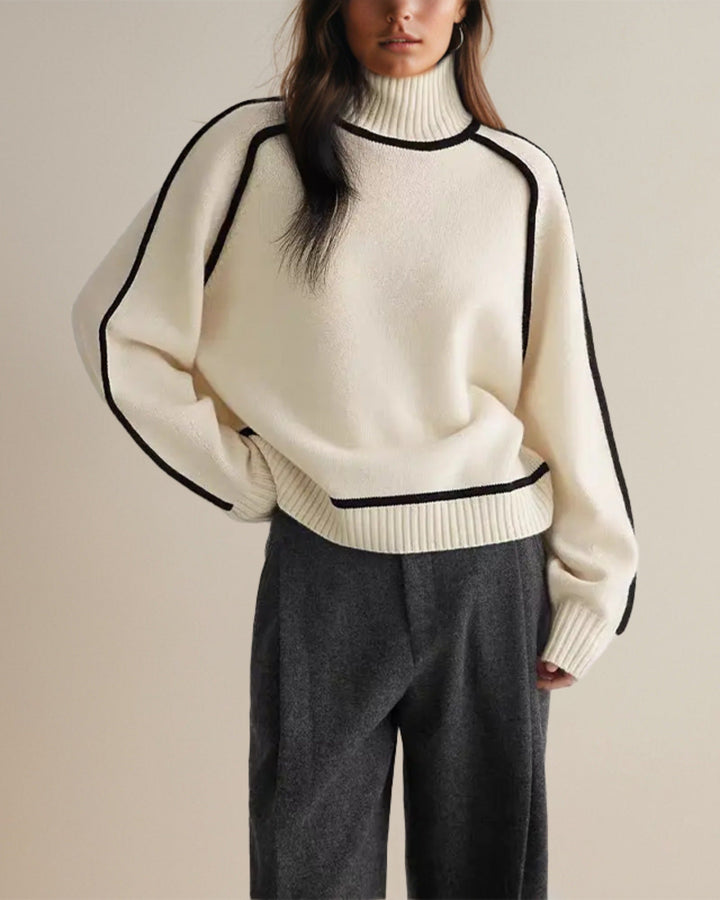 Claire™ - Elegant Turtleneck Sweater