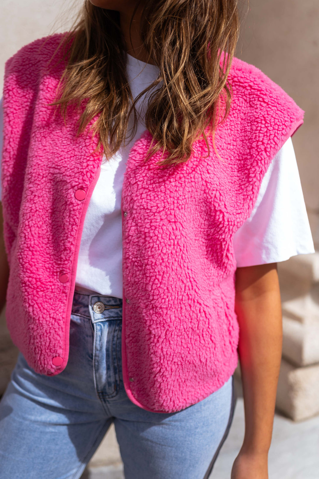 Taoh Vest - Pink