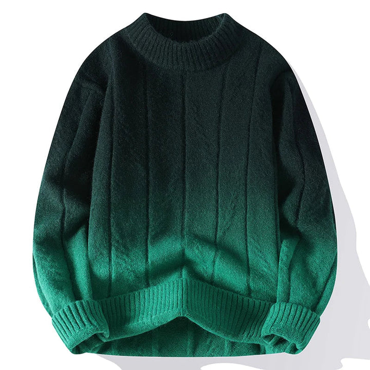 Cascade Ombré Crewneck