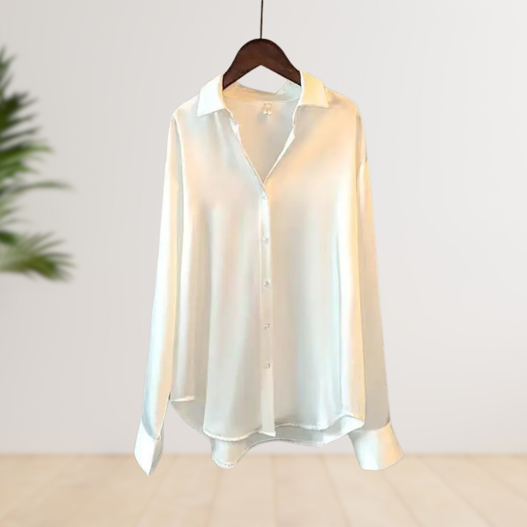 Wendy™ | Elegant Satin Blouse