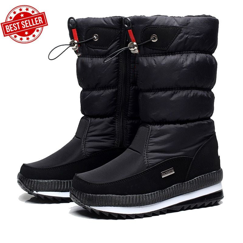 Sofie™ - Non-Slip and Waterproof Faux Fur Snow Boots