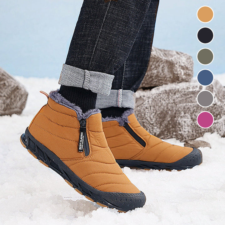 Aspen - Warm, Waterproof Snow Boots with Faux Fur