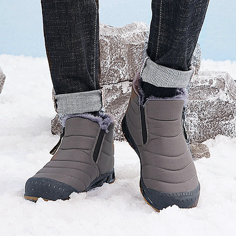 Aspen - Warm, Waterproof Snow Boots with Faux Fur