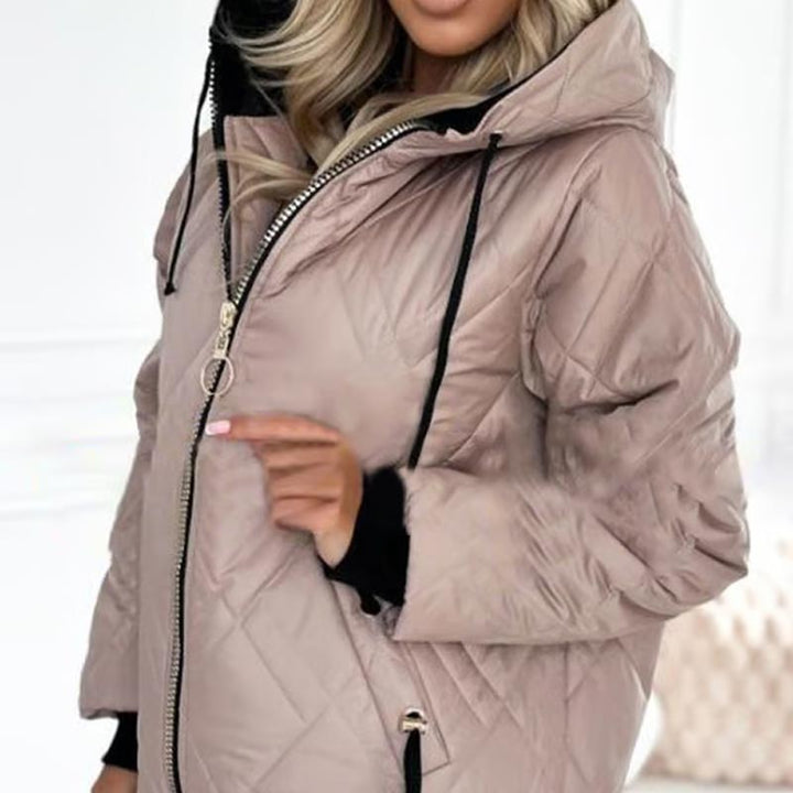 Winter Fashionable High-neck Parka Coat