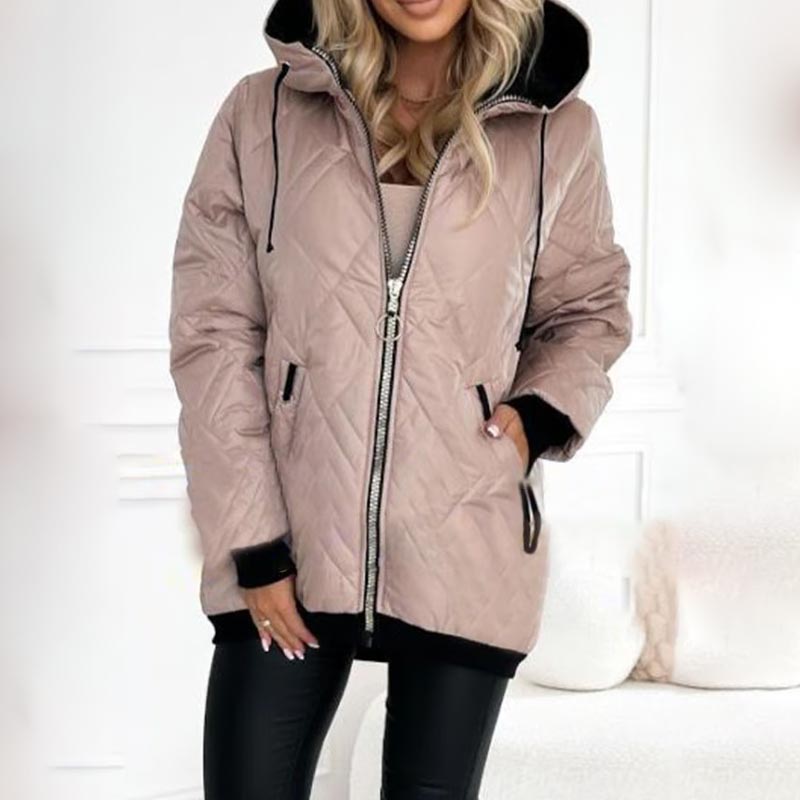 Winter Fashionable High-neck Parka Coat