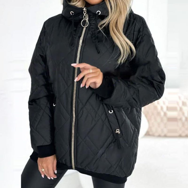 Winter Fashionable High-neck Parka Coat